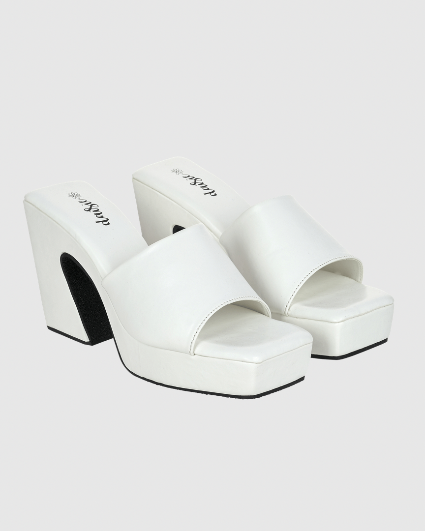 Miu Miu Sandals | Platform high heel shoes, Ankle strap sandals heels, Heels